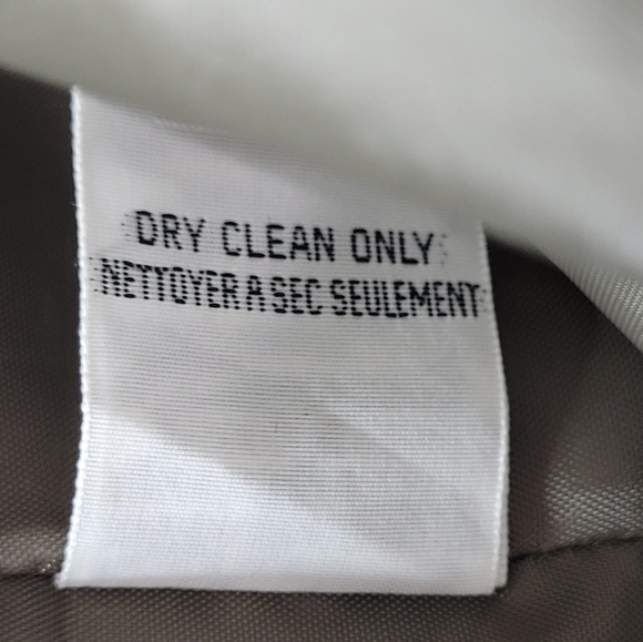 Talbots Woman Sleeveless Olive Green Sheath Dress - Size 14 - Picture 7 of 9